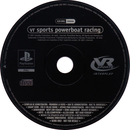 VR Sports Powerboat Racing Image 1