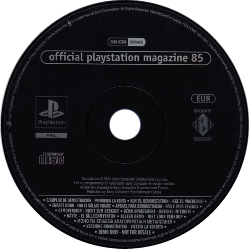 Edición Oficial Española PlayStation Magazine Disco 67 Image 3