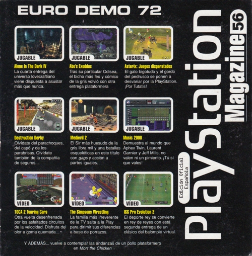 Edición Oficial Española PlayStation Magazine Disco 56 Image 2
