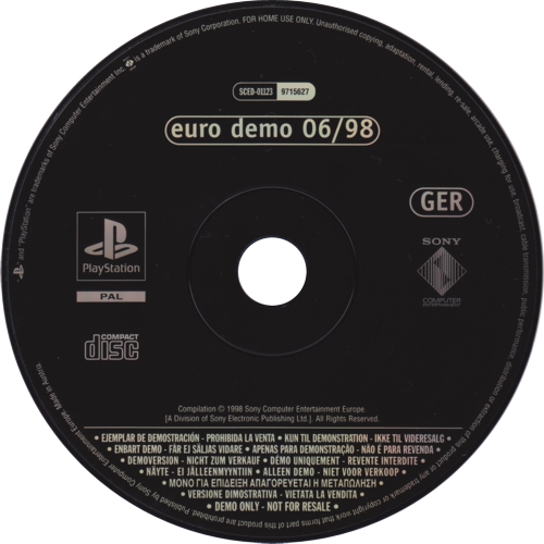 Euro Demo 06/98 GER Image 2