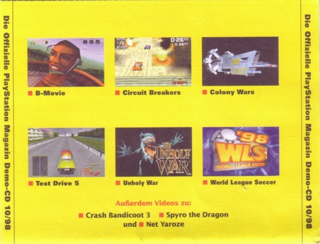 Euro Demo 10/98 ger Image 2