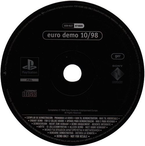 Euro Demo 10/98 ger Image 3