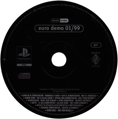 Euro Demo 01/99 ger Image 3