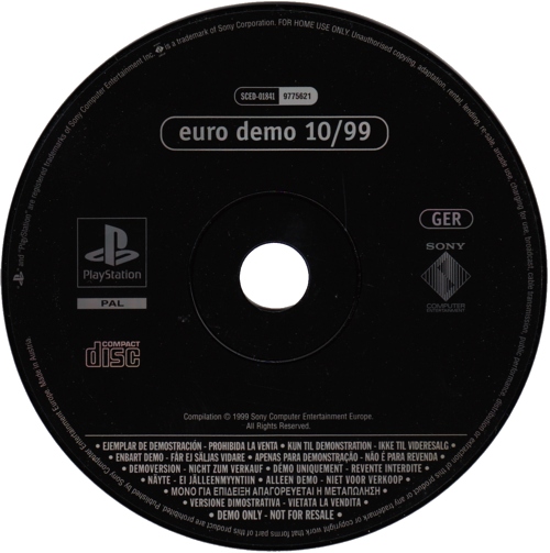 Euro Demo 10/99 GER Image 2