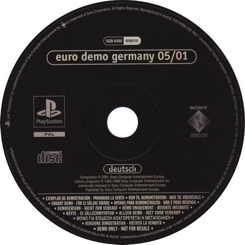 Euro Demo Germany 05/01 deutsch Image 1