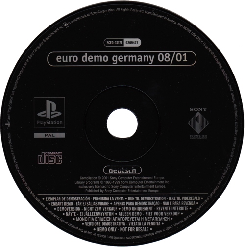 Euro Demo Germany 08/01 deutsch Image 2