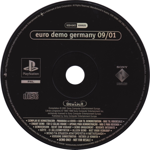 Euro Demo Germany 09/01 deutsch Image 1