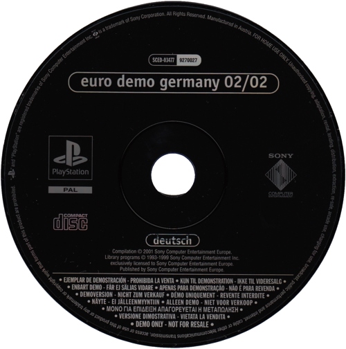 Euro Demo Germany 02/02 deutsch Image 2