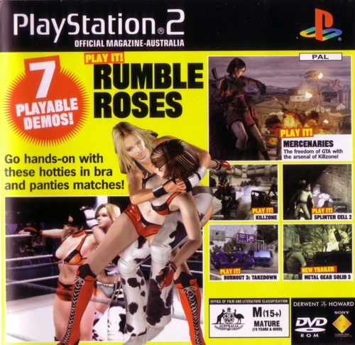 PlayStation 2 Official Magazine-Australia Demo Disc 37 Image 1