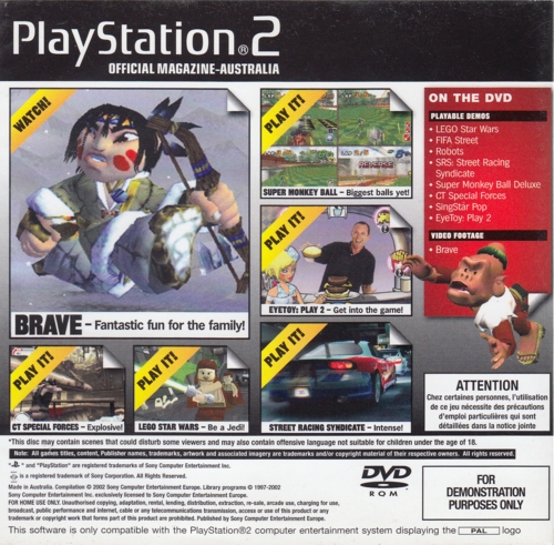PlayStation 2 Official Magazine-Australia Demo Disc 41 Image 2