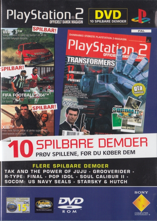 PlayStation 2 Officielt Dansk Magasin Demo Disc 03 Image 1