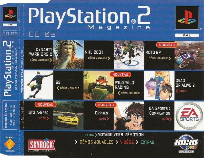 PlayStation 2 Magazine CD 03 Image 1