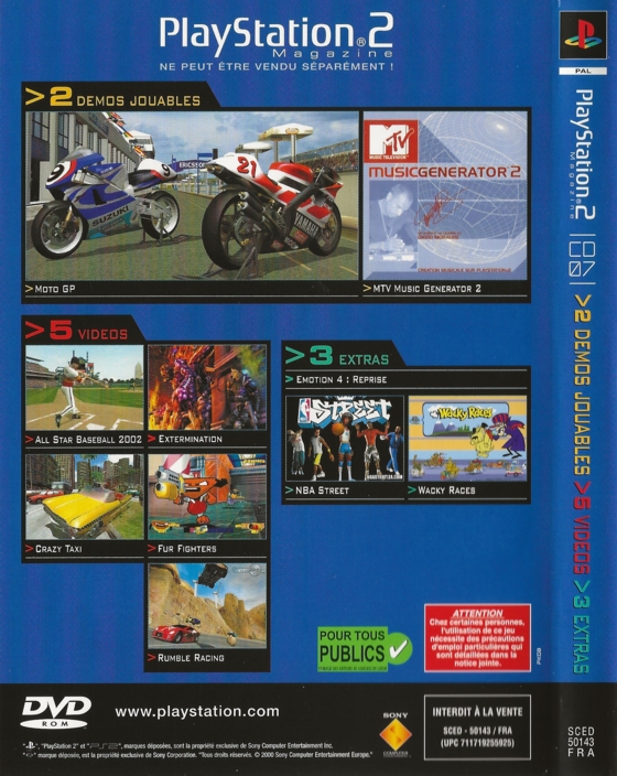 PlayStation 2 Magazine CD 07 Image 2