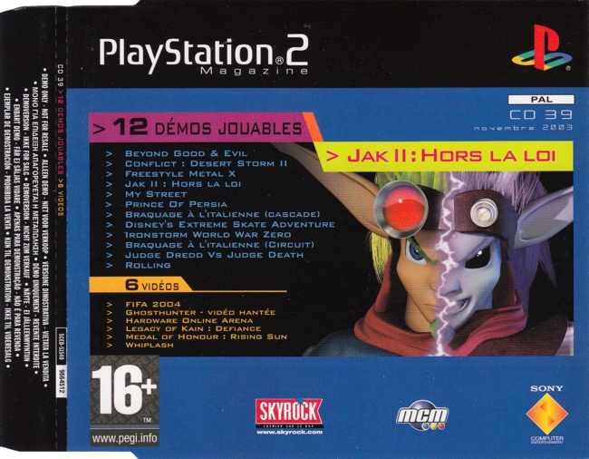 PlayStation 2 Magazine CD 39 Image 1
