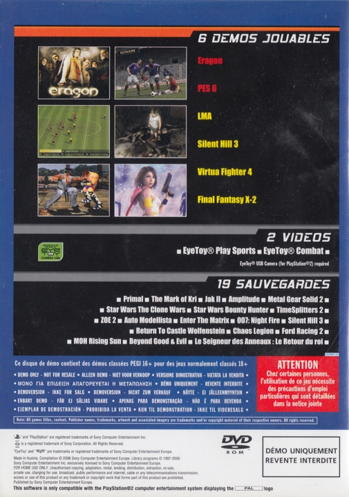 PlayStation 2 Le Magazine Officiel DVD 80 Image 2