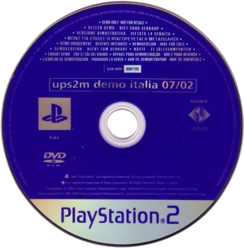 UPS2M Demo Italia 07/02 (DVD Demo 01) Image 3