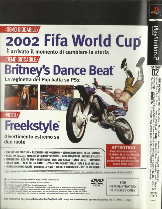 Magazine Ufficiale PlayStation 2 DVD Demo 02 Image 2