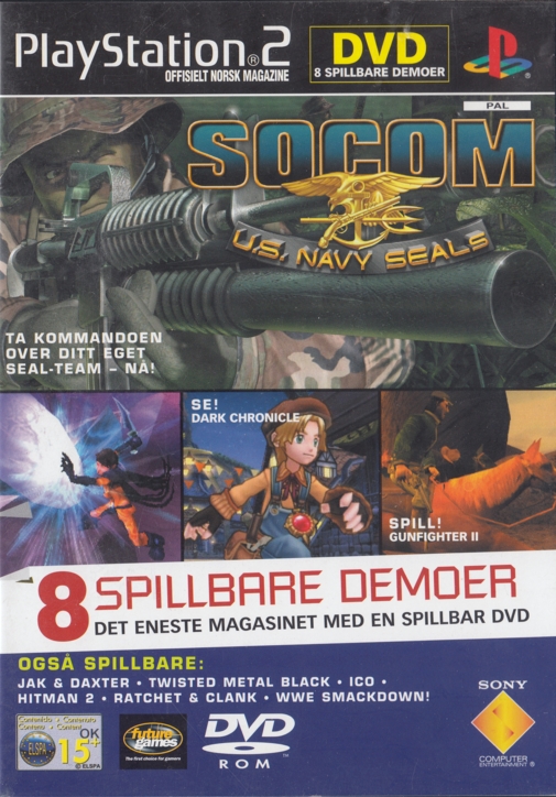 PlayStation 2 Offisielt Norsk Magazine Demo Disc 8 Image 1