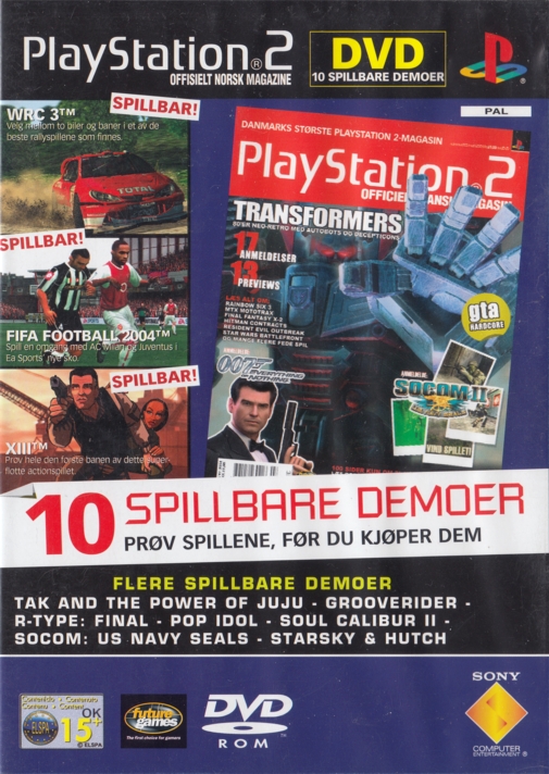 PlayStation 2 Offisielt Norsk Magazine Demo Disc 03 Image 1