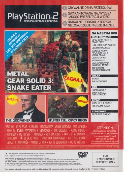 PlayStation 2 Oficjalny Polski Magazyn Nr 03/2005 Image 2