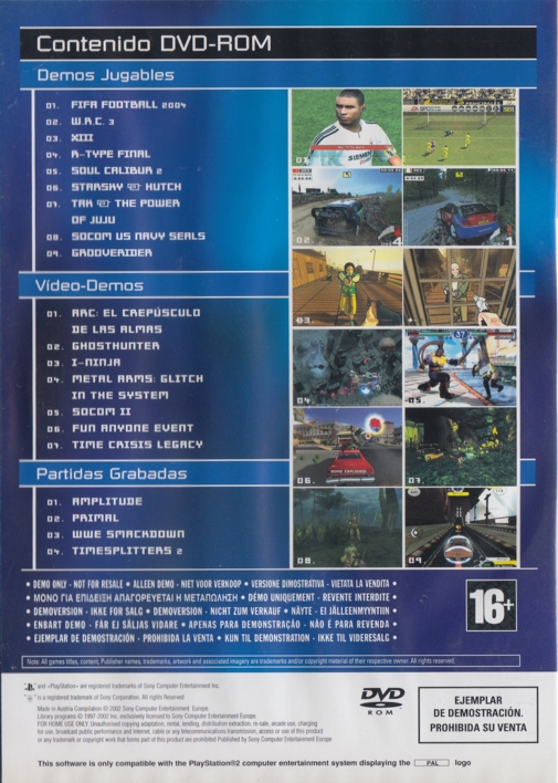 PlayStation 2 Revista Oficial España Disco 37 Image 2