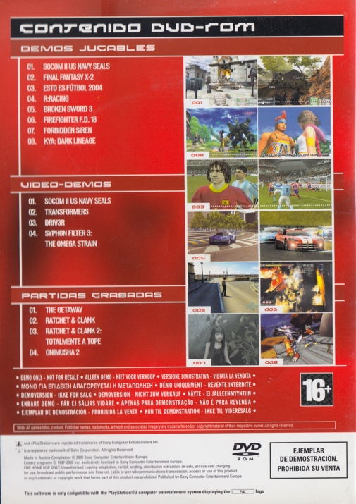 PlayStation 2 Revista Oficial España Disco 39 Image 2