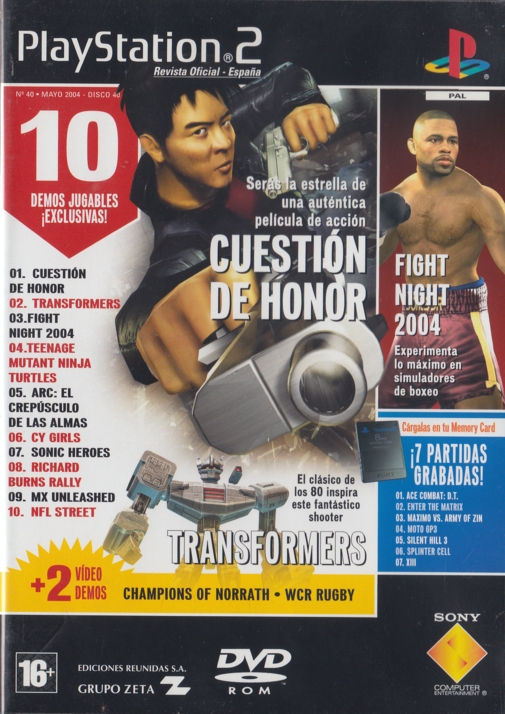 PlayStation 2 Revista Oficial España Disco 40 Image 1