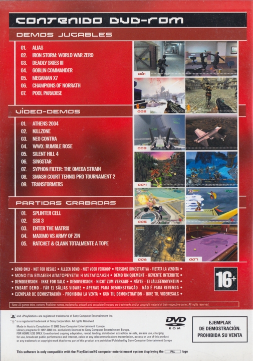 PlayStation 2 Revista Oficial España Disco 41 Image 2