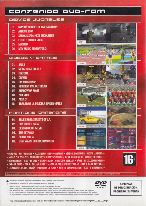 PlayStation 2 Revista Oficial España Disco 42 Image 2
