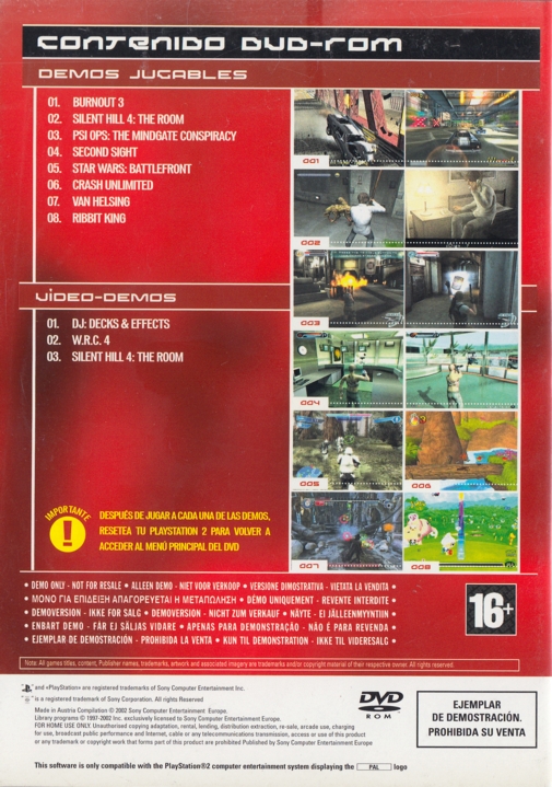 PlayStation 2 Revista Oficial España Disco 44 Image 2