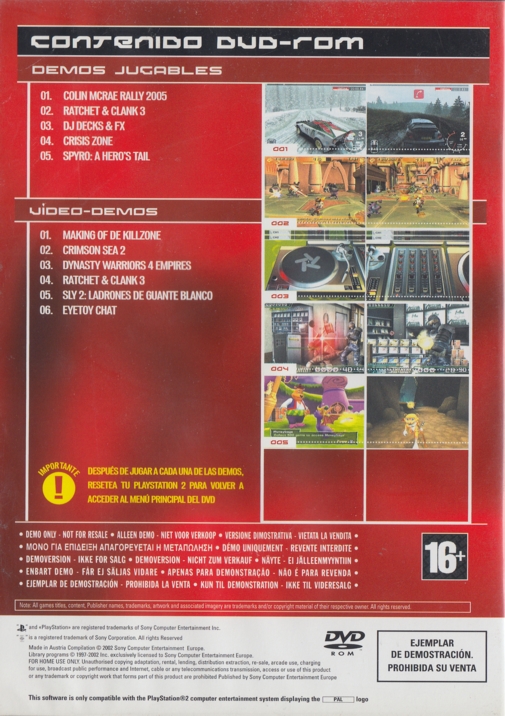 PlayStation 2 Revista Oficial España Disco 45 Image 2