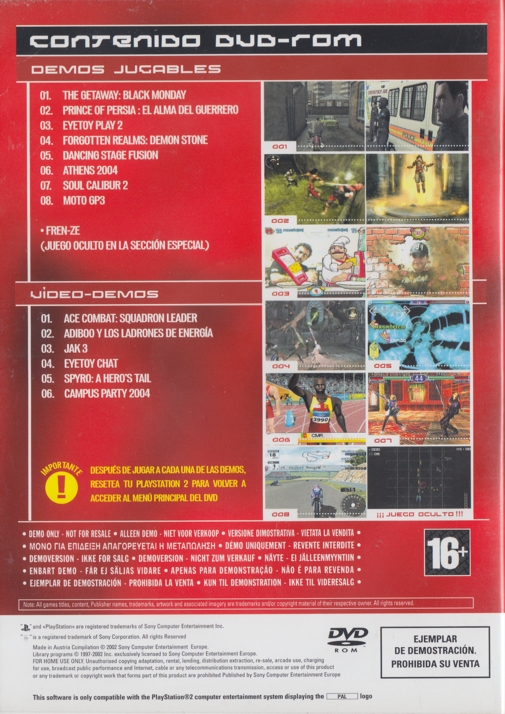 PlayStation 2 Revista Oficial España Disco 48 Image 2
