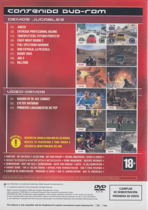 PlayStation 2 Revista Oficial España Disco 52 Image 2