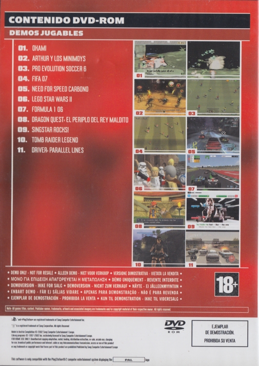 PlayStation 2 Revista Oficial España Disco 70 Image 2