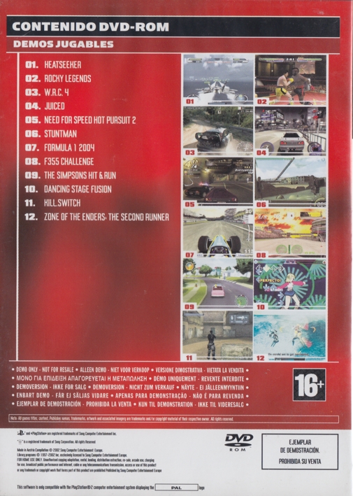 PlayStation 2 Revista Oficial España Disco 72 Image 2