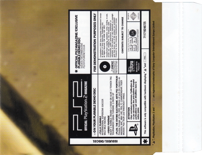 PlayStation 2 Official Magazine-UK Demo Disc One Image 2