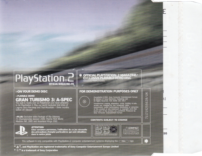 PlayStation 2 Official Magazine-UK Demo Disc Five Image 2