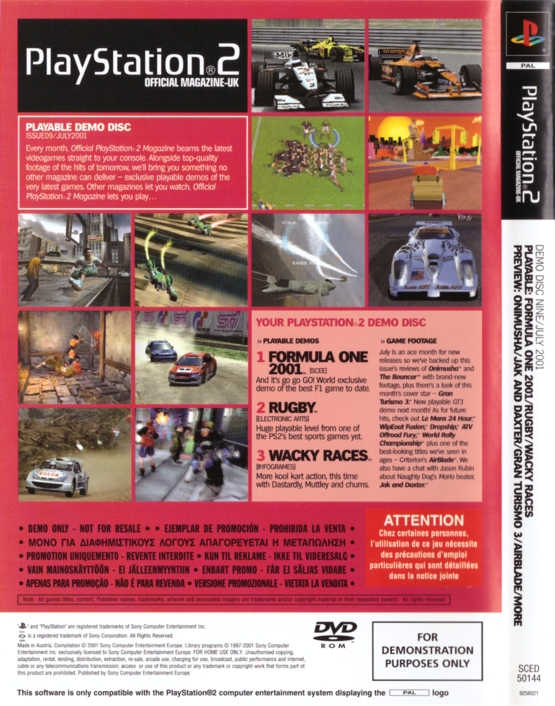 PlayStation 2 Official Magazine-UK Demo Disc Nine Image 2