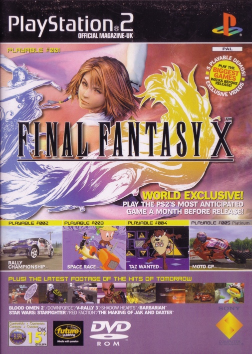 PlayStation 2 Official Magazine-UK Demo Disc 20 Image 1