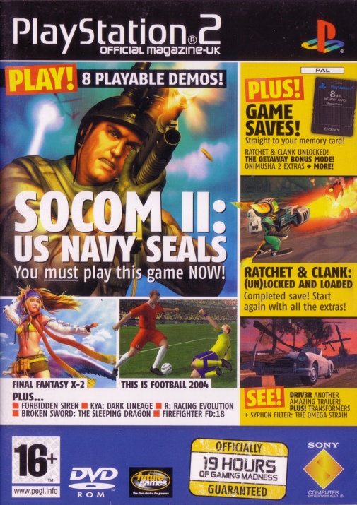 PlayStation 2 Official Magazine-UK Demo Disc 45 Image 1