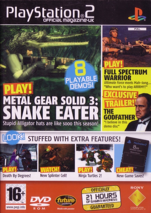 PlayStation 2 Official Magazine-UK Demo Disc 57 Image 1
