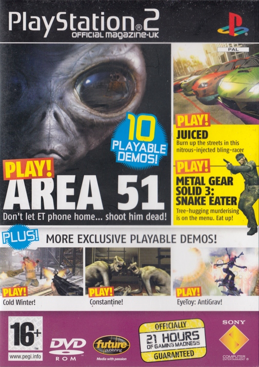 PlayStation 2 Official Magazine-UK Demo Disc 58 Image 1