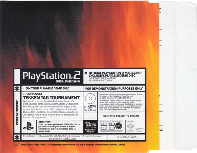 PlayStation 2 Official Magazine-UK Demo Disc Two Image 2