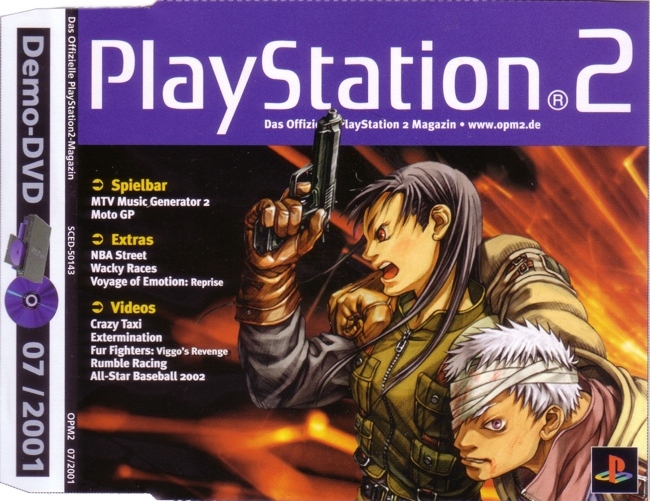 OPM2 Demo-DVD 07/2001 Image 1