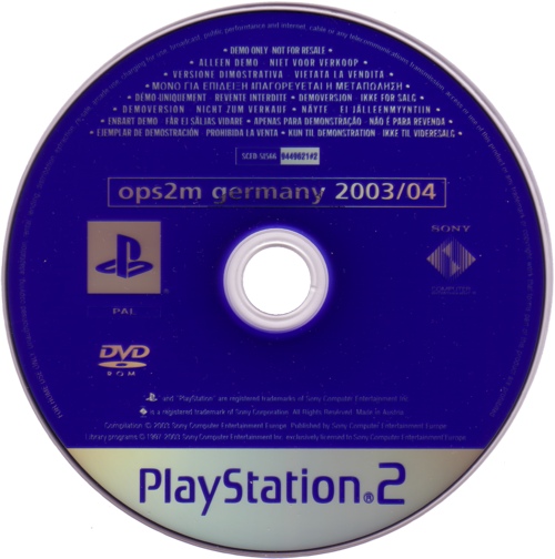 OPS2M Germany 2003/04 Image 3