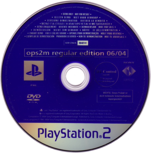OPS2M Regular Edition 06/04 Image 3