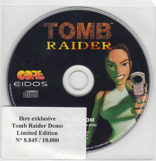 Disc in sleeve with sticker
