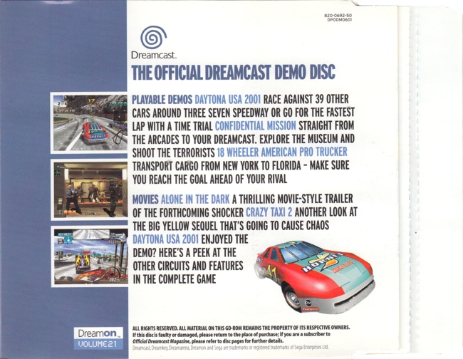 Back of insert