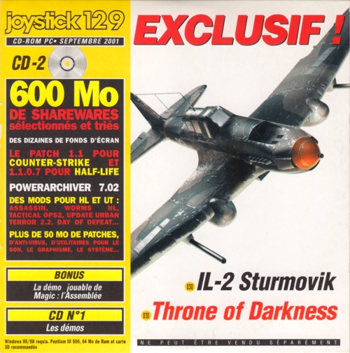 Front of disc 2 sleeve