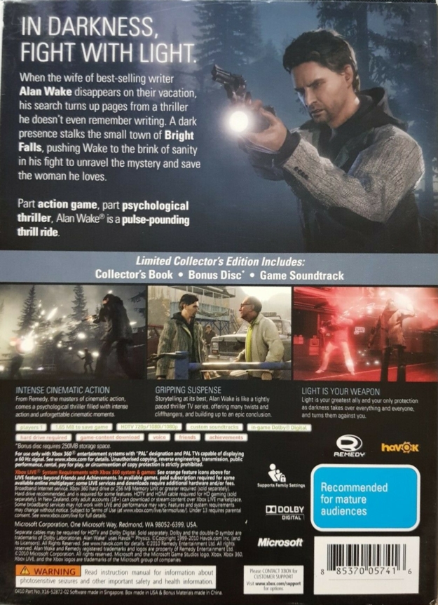 Back of slipover cover